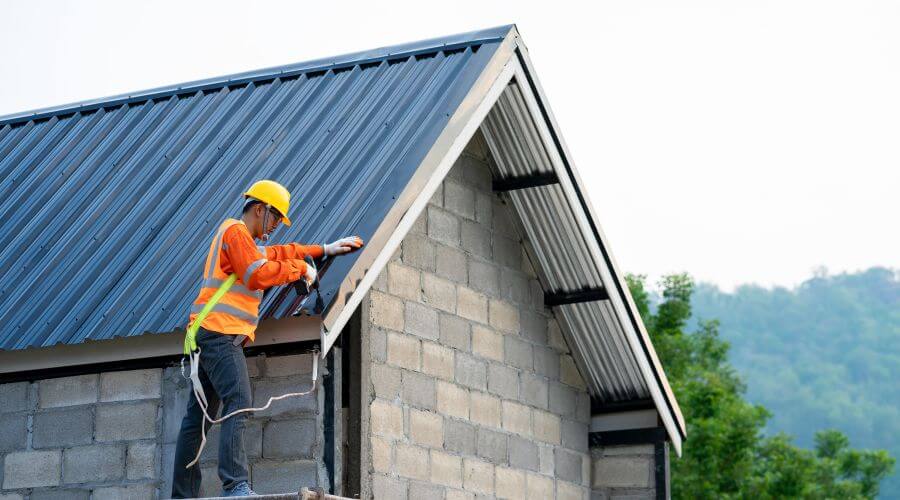 Professional residential roofers in Dille, WV